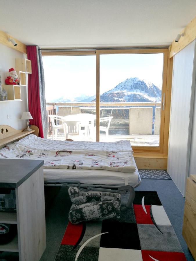Appartement D'Une Chambre A La Plagne Aime 2000 A 10 M Des Pistes Avec Vue Sur La Ville Et Terrasse Amenagee Macot-la-Plagne ภายนอก รูปภาพ