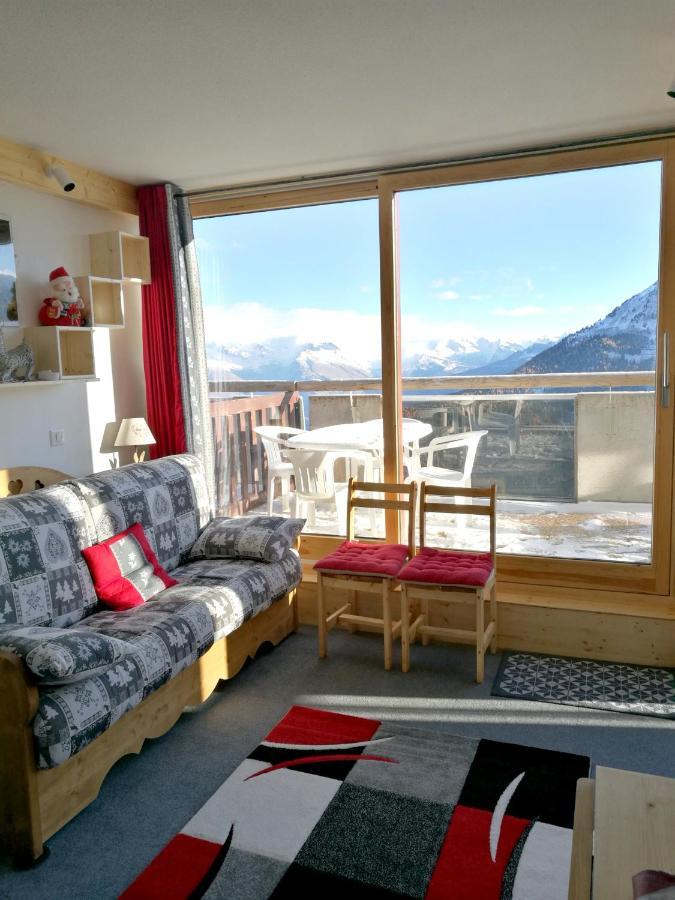 Appartement D'Une Chambre A La Plagne Aime 2000 A 10 M Des Pistes Avec Vue Sur La Ville Et Terrasse Amenagee Macot-la-Plagne ภายนอก รูปภาพ