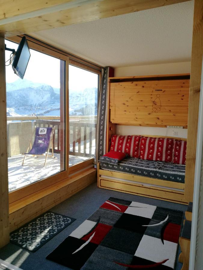 Appartement D'Une Chambre A La Plagne Aime 2000 A 10 M Des Pistes Avec Vue Sur La Ville Et Terrasse Amenagee Macot-la-Plagne ภายนอก รูปภาพ