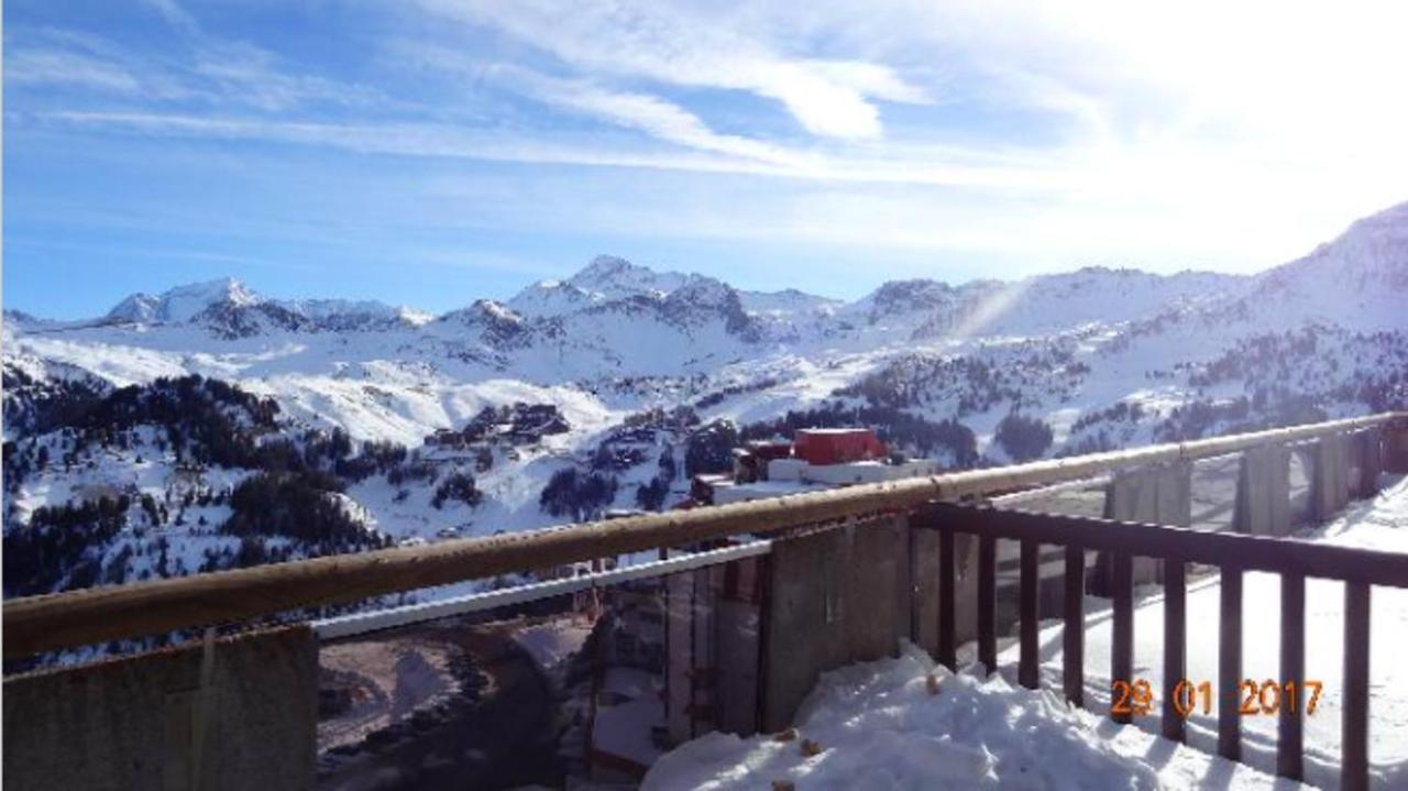 Appartement D'Une Chambre A La Plagne Aime 2000 A 10 M Des Pistes Avec Vue Sur La Ville Et Terrasse Amenagee Macot-la-Plagne ภายนอก รูปภาพ