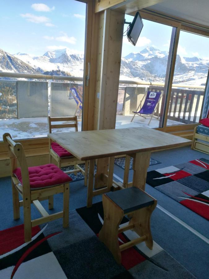 Appartement D'Une Chambre A La Plagne Aime 2000 A 10 M Des Pistes Avec Vue Sur La Ville Et Terrasse Amenagee Macot-la-Plagne ภายนอก รูปภาพ