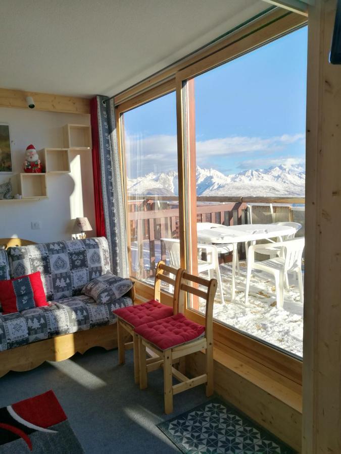 Appartement D'Une Chambre A La Plagne Aime 2000 A 10 M Des Pistes Avec Vue Sur La Ville Et Terrasse Amenagee Macot-la-Plagne ภายนอก รูปภาพ