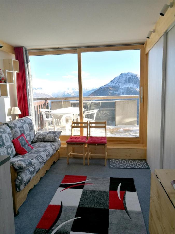 Appartement D'Une Chambre A La Plagne Aime 2000 A 10 M Des Pistes Avec Vue Sur La Ville Et Terrasse Amenagee Macot-la-Plagne ภายนอก รูปภาพ
