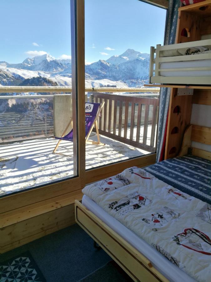 Appartement D'Une Chambre A La Plagne Aime 2000 A 10 M Des Pistes Avec Vue Sur La Ville Et Terrasse Amenagee Macot-la-Plagne ภายนอก รูปภาพ