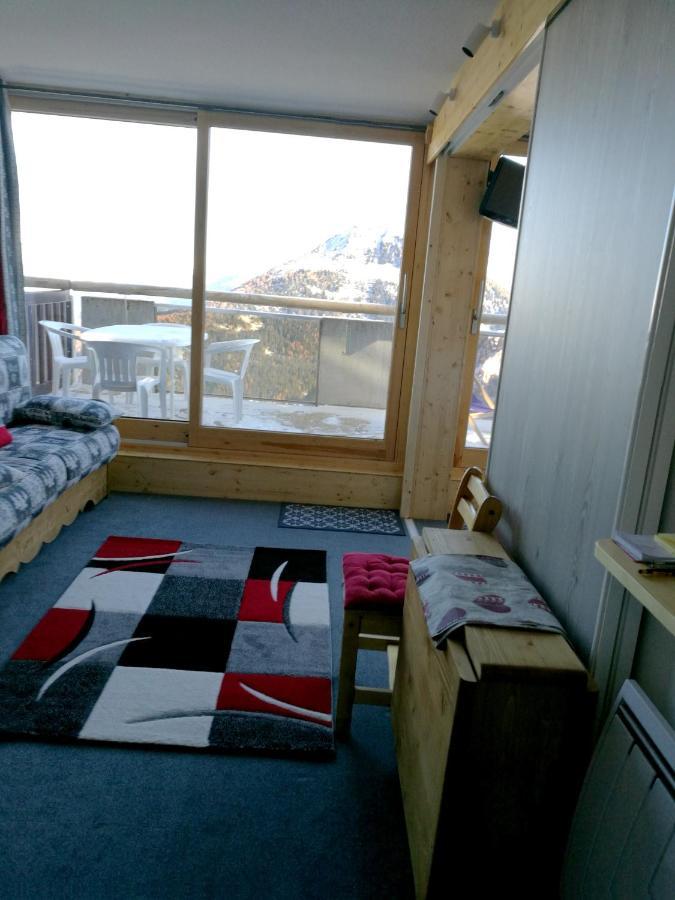 Appartement D'Une Chambre A La Plagne Aime 2000 A 10 M Des Pistes Avec Vue Sur La Ville Et Terrasse Amenagee Macot-la-Plagne ภายนอก รูปภาพ