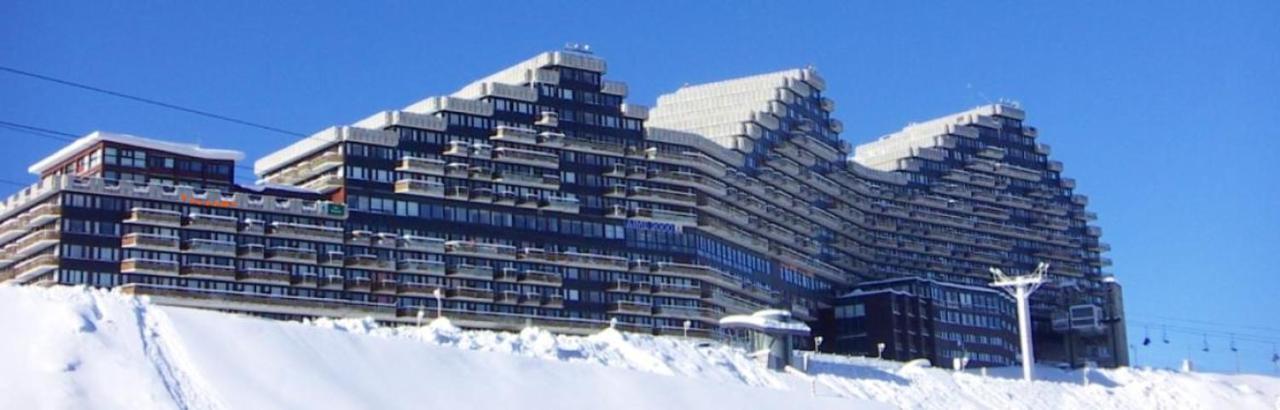 Appartement D'Une Chambre A La Plagne Aime 2000 A 10 M Des Pistes Avec Vue Sur La Ville Et Terrasse Amenagee Macot-la-Plagne ภายนอก รูปภาพ