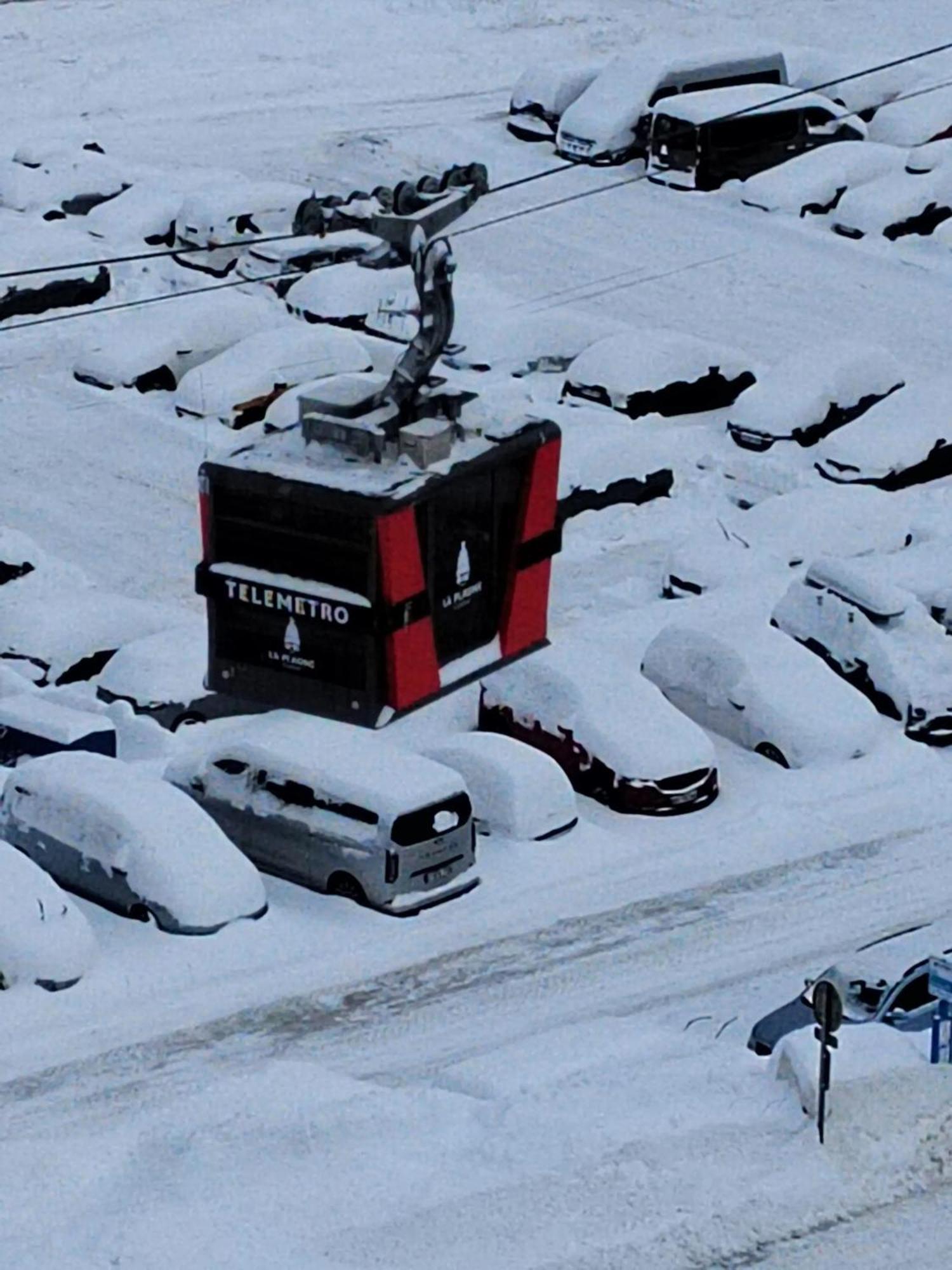 Appartement D'Une Chambre A La Plagne Aime 2000 A 10 M Des Pistes Avec Vue Sur La Ville Et Terrasse Amenagee Macot-la-Plagne ภายนอก รูปภาพ