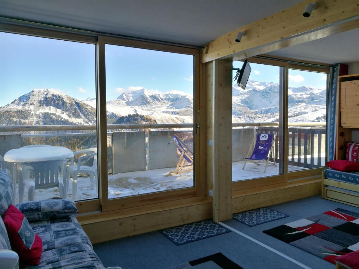 Appartement D'Une Chambre A La Plagne Aime 2000 A 10 M Des Pistes Avec Vue Sur La Ville Et Terrasse Amenagee Macot-la-Plagne ภายนอก รูปภาพ